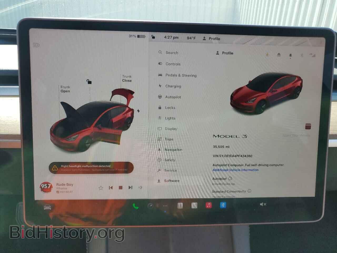 2023 TESLA MODEL 3 - VIN: 5YJ3E1EA4PF434360 - Photo 9