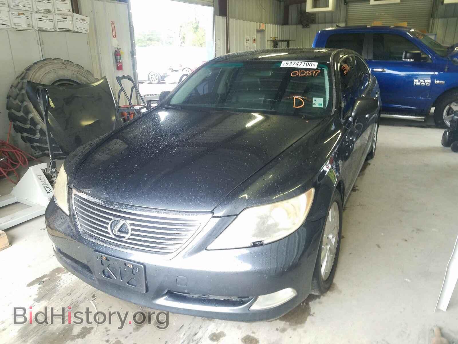 2007 LEXUS LS460 - VIN: JTHGL46FX75012077 - Фото 2