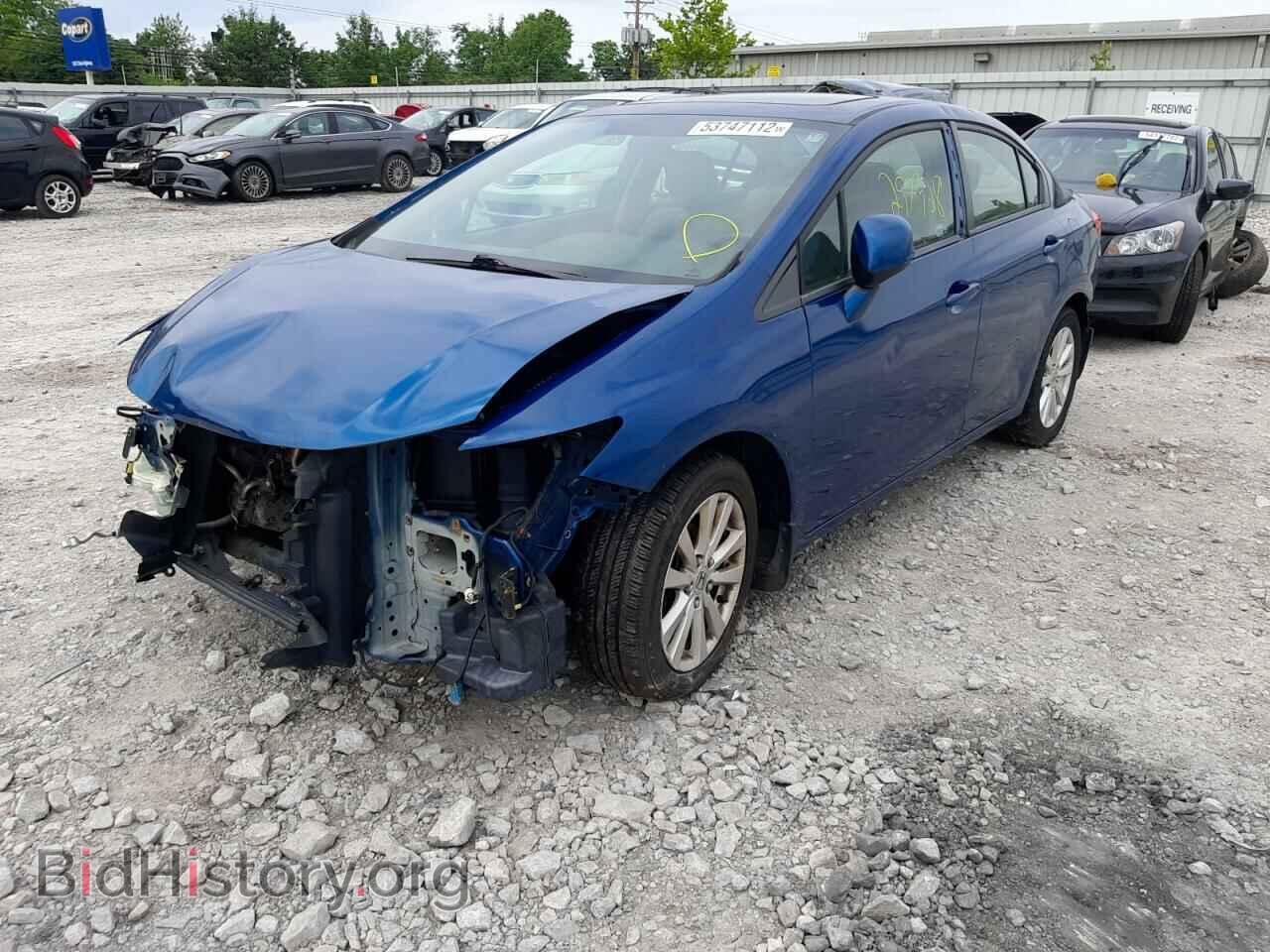 2012 HONDA CIVIC - VIN: 19XFB2F89CE025665 - Фото 2