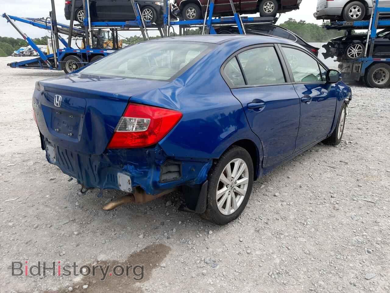 2012 HONDA CIVIC - VIN: 19XFB2F89CE025665 - Фото 4