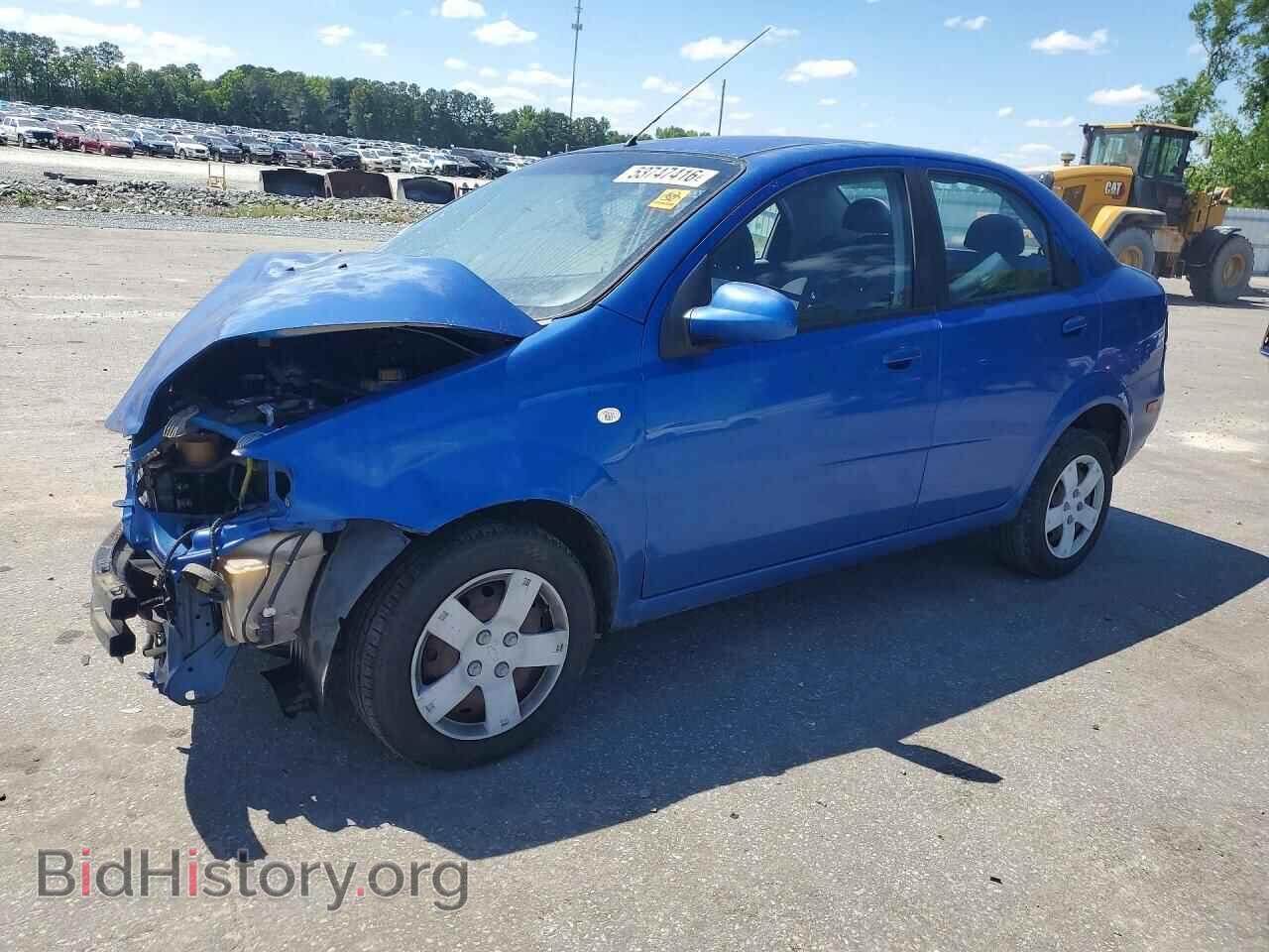 Photo KL1TD56636B647698 - CHEVROLET AVEO 2006