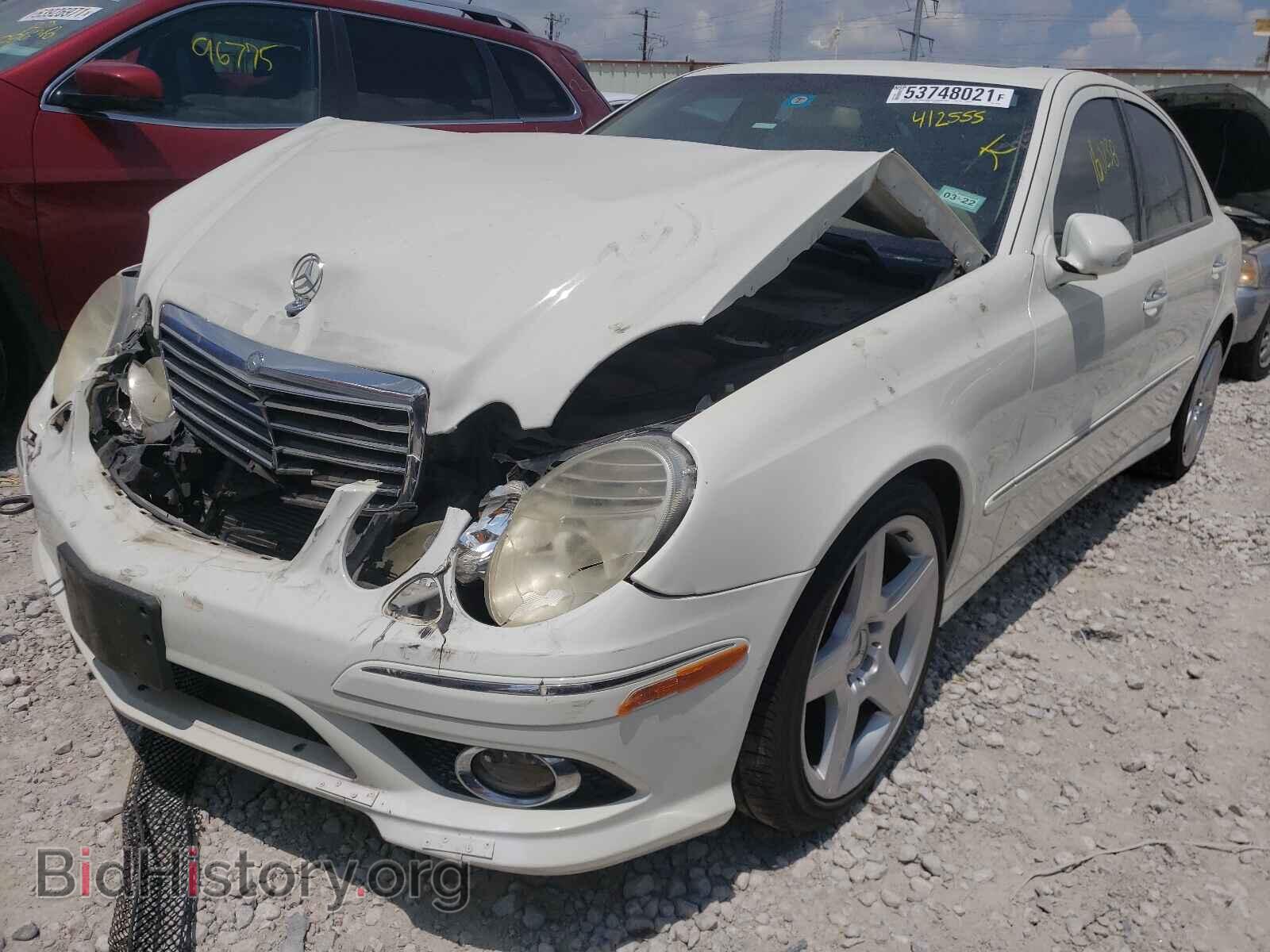 2009 MERCEDES-BENZ E-CLASS - VIN: WDBUF56X89B412555 - Фото 2