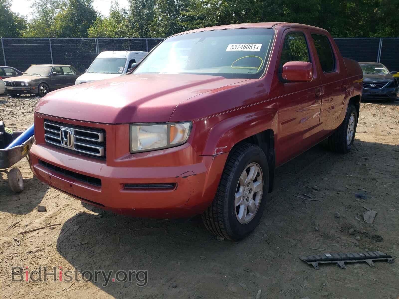 2006 HONDA RIDGELINE - VIN: 2HJYK16516H546201 - Фото 2