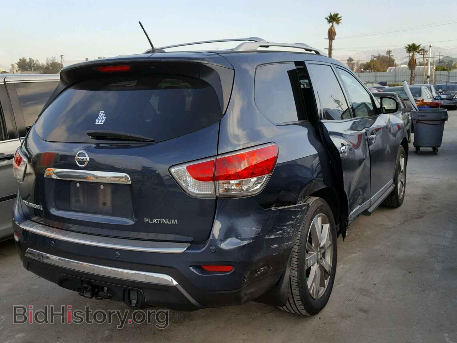 2014 NISSAN PATHFINDER - VIN: 5N1AR2MN1EC734837 - Фото 4