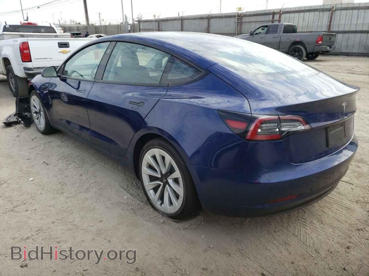 2022 TESLA MODEL 3 - VIN: 5YJ3E1EAXNF143195 - Фото 3