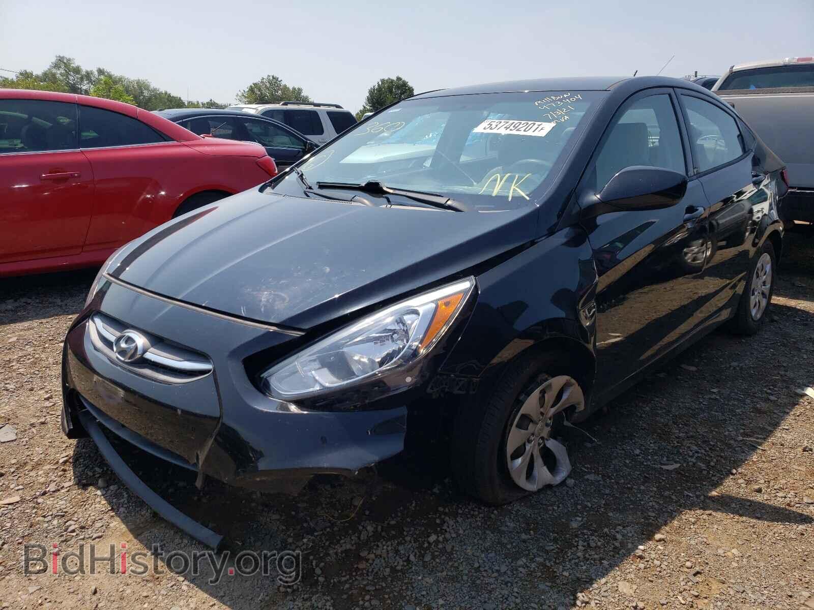 2017 HYUNDAI ACCENT - VIN: KMHCT4AE3HU272547 - Фото 2
