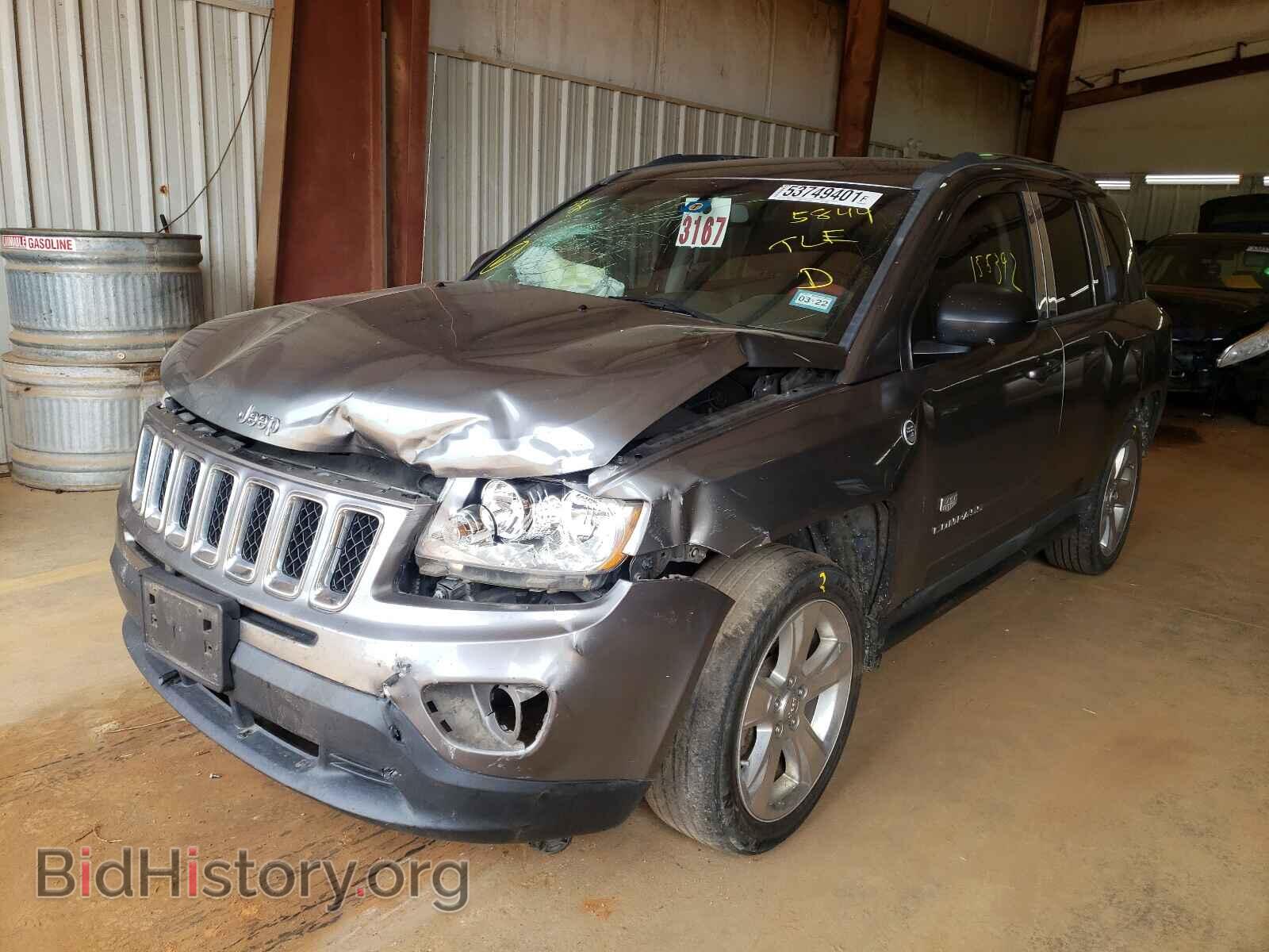 2011 JEEP COMPASS - VIN: 1J4NT5FB8BD255844 - Фото 2