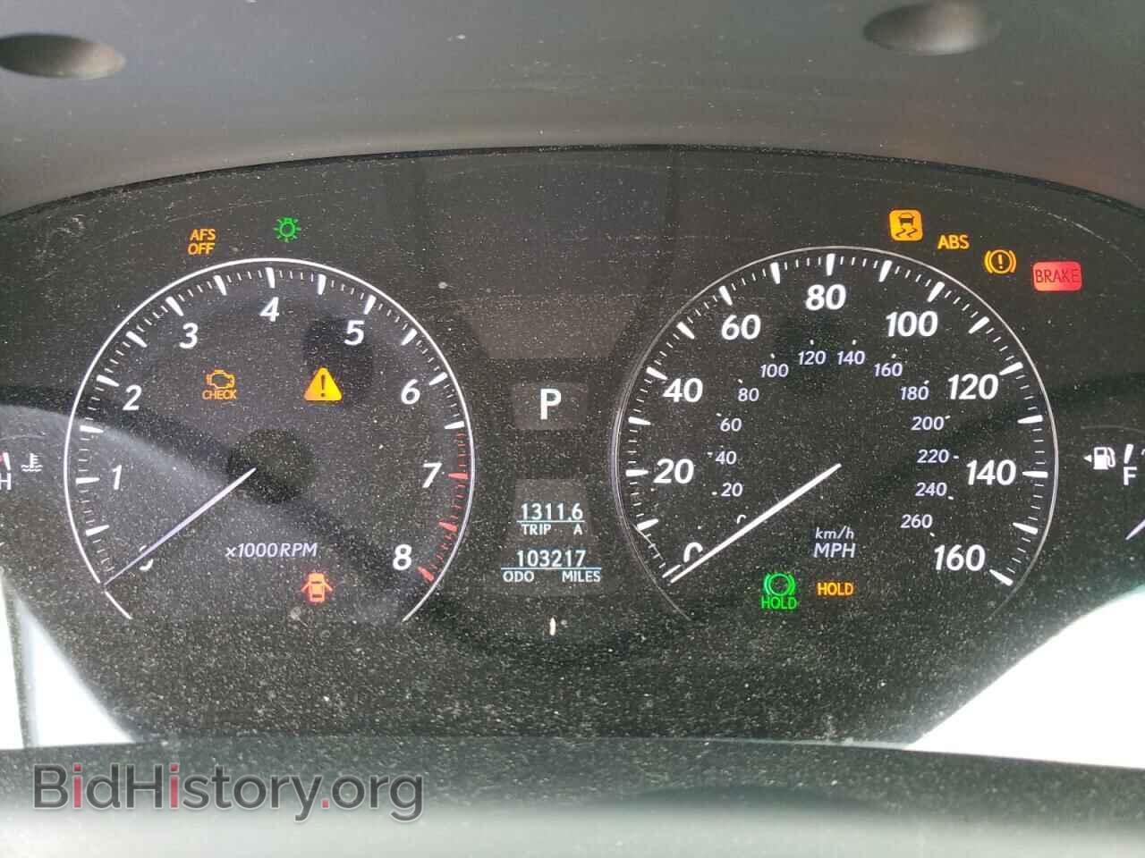 2007 LEXUS LS460 - VIN: JTHBL46F975046005 - Фото 9