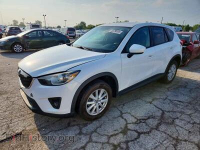 2013 Mazda CX-5 Touring, white — VIN JM3KE2CE4D0130311, Copart