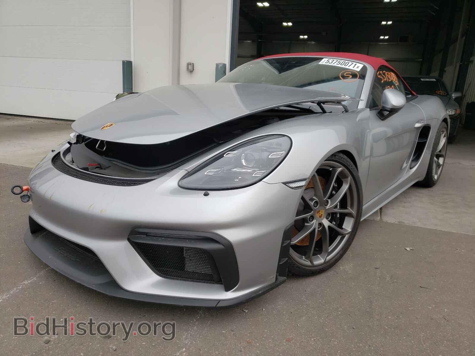 2021 PORSCHE BOXSTER - VIN: WP0CC2A89MS240419 - Фото 2