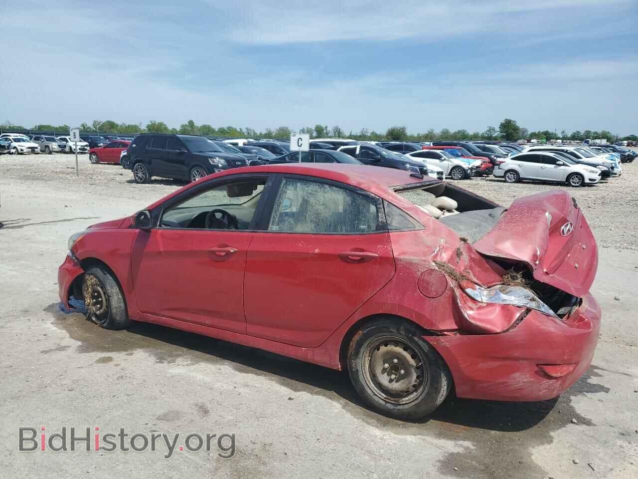 2013 HYUNDAI ACCENT - VIN: KMHCT4AE8DU441908 - Фото 2
