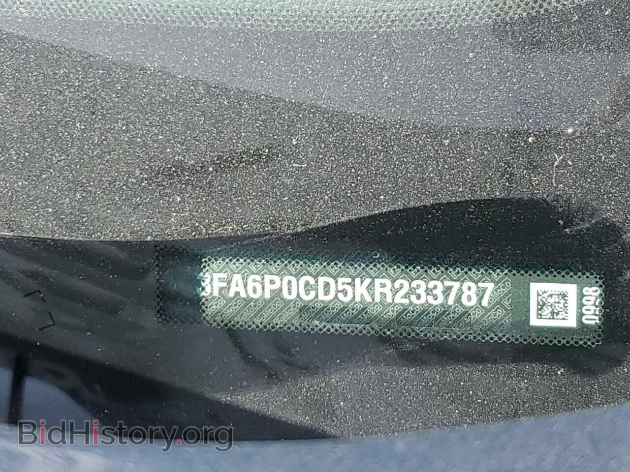 2019 FORD FUSION - VIN: 3FA6P0CD5KR233787 - Фото 12