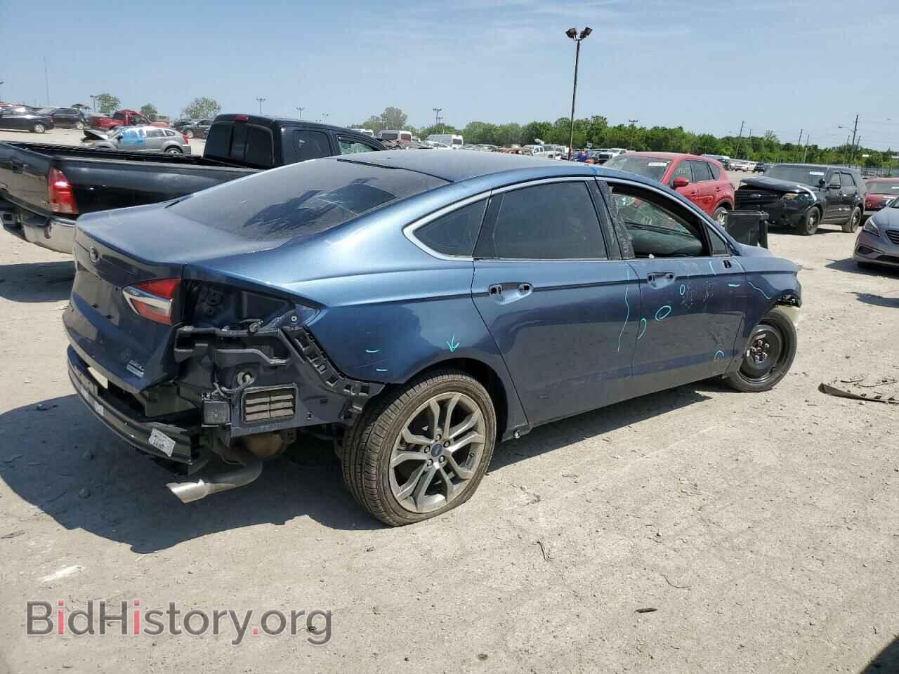 2019 FORD FUSION - VIN: 3FA6P0CD5KR233787 - Фото 3