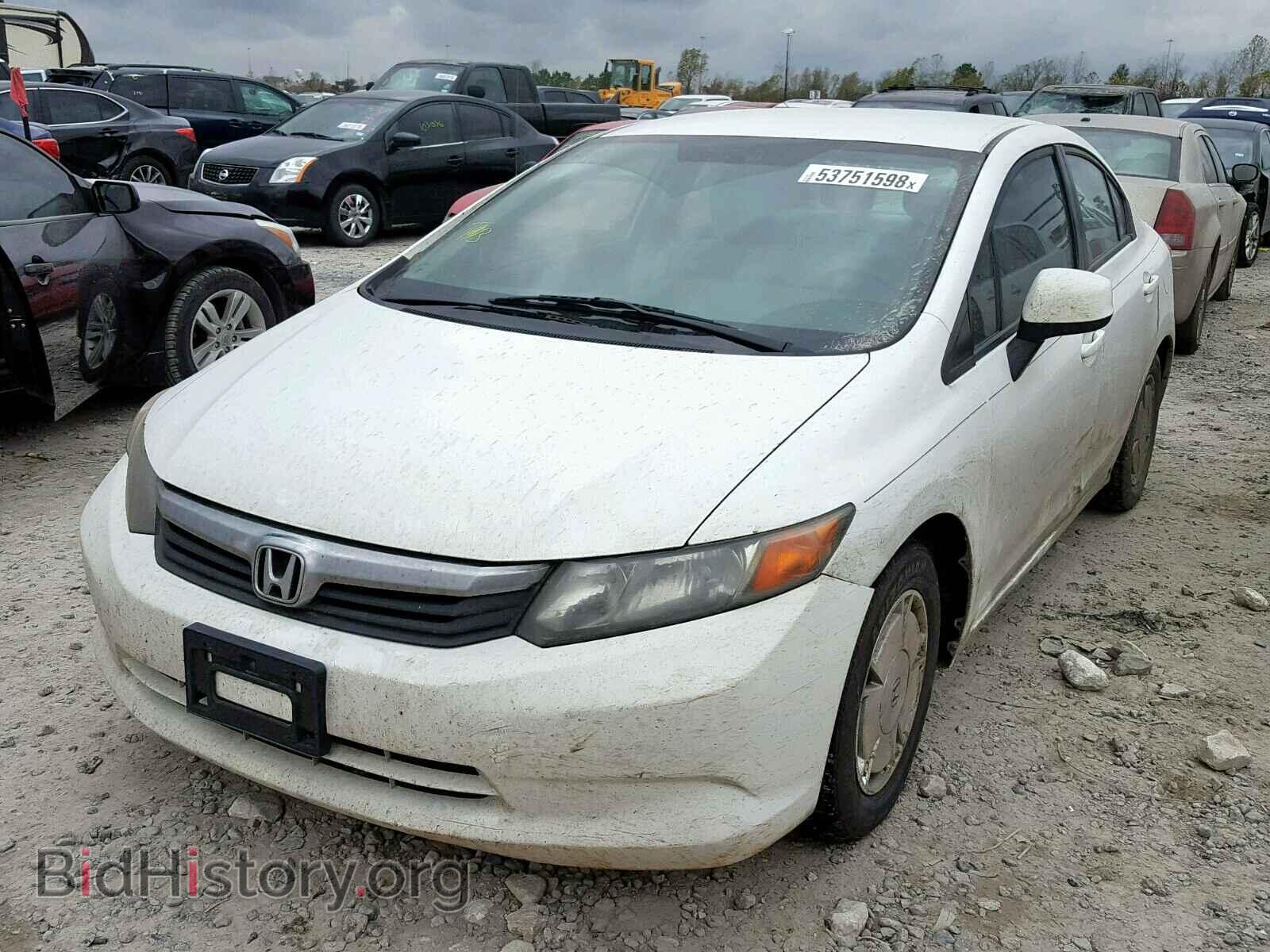 2012 HONDA CIVIC - VIN: 2HGFB2F63CH543789 - Фото 2