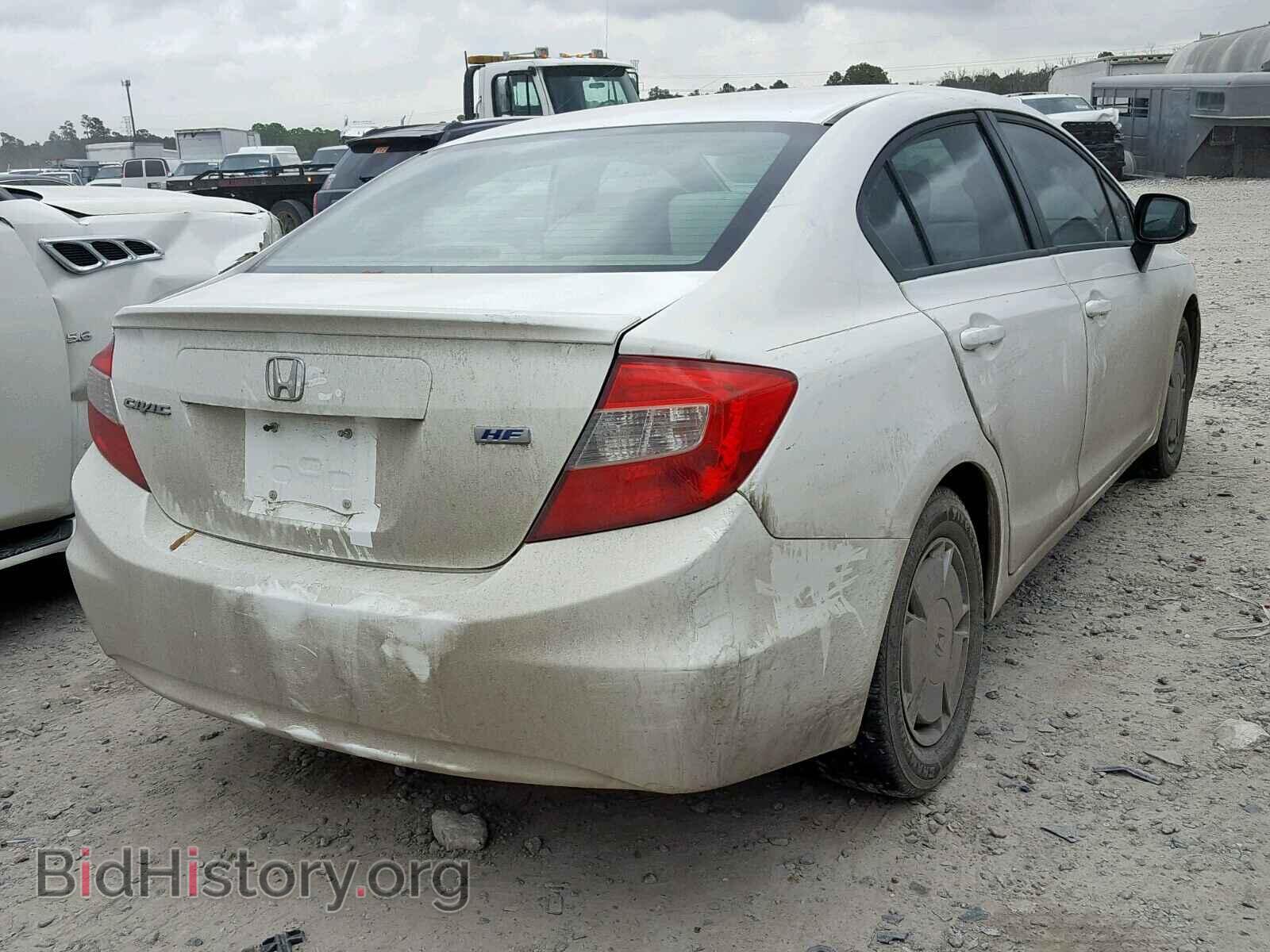 2012 HONDA CIVIC - VIN: 2HGFB2F63CH543789 - Фото 4