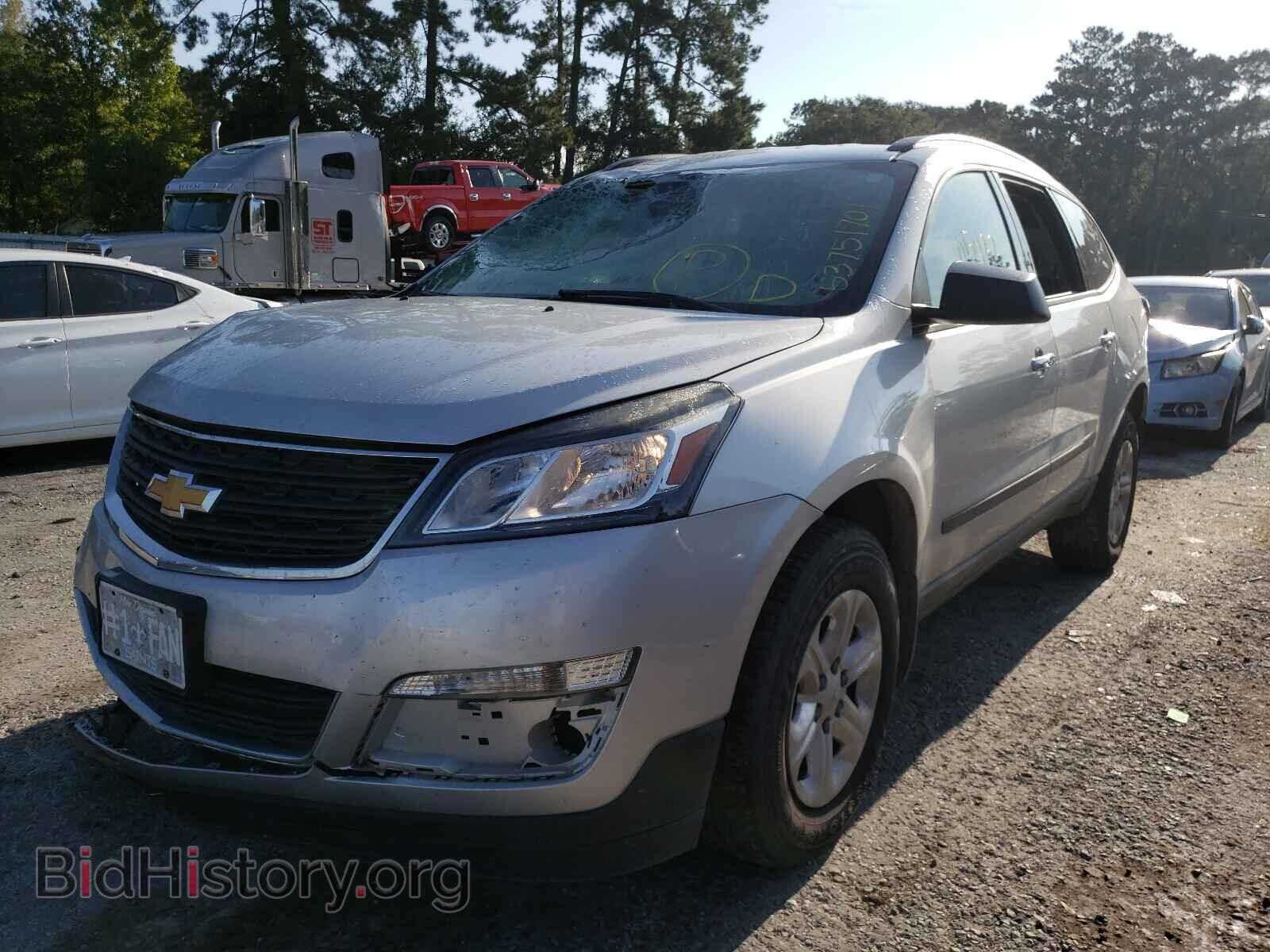 2016 CHEVROLET TRAVERSE - VIN: 1GNKRFKD2GJ162323 - Фото 2