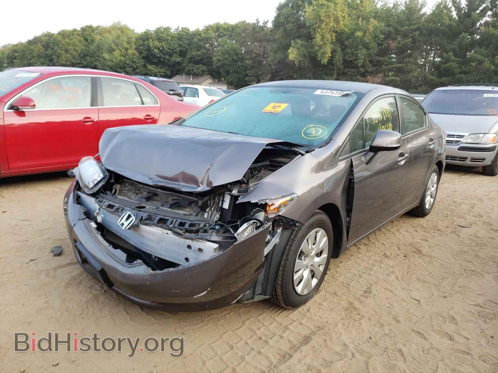 2012 HONDA CIVIC - VIN: 19XFB2F58CE068142 - Photo 2
