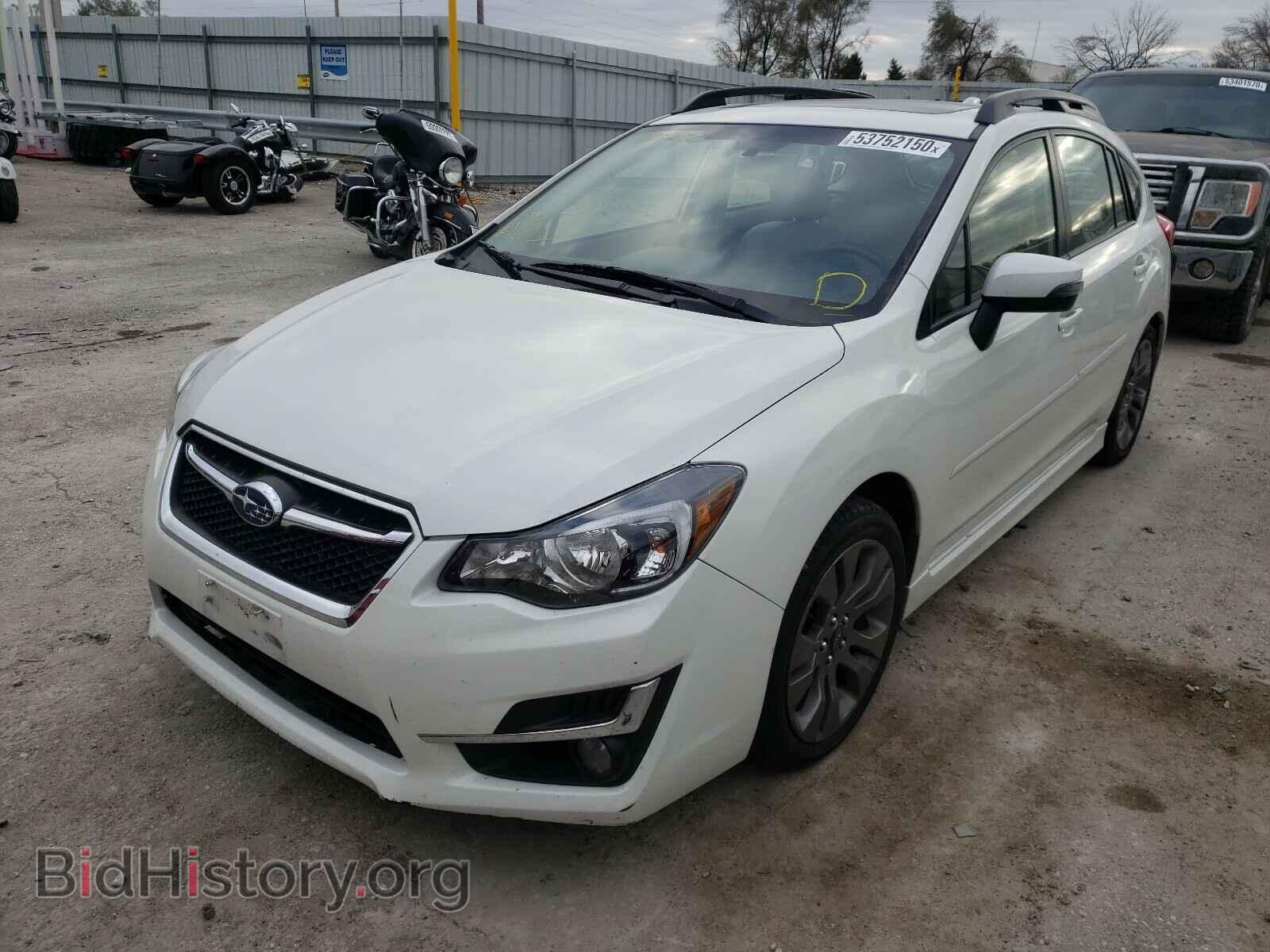 2016 SUBARU IMPREZA - VIN: JF1GPAY67GH201260 - Фото 2