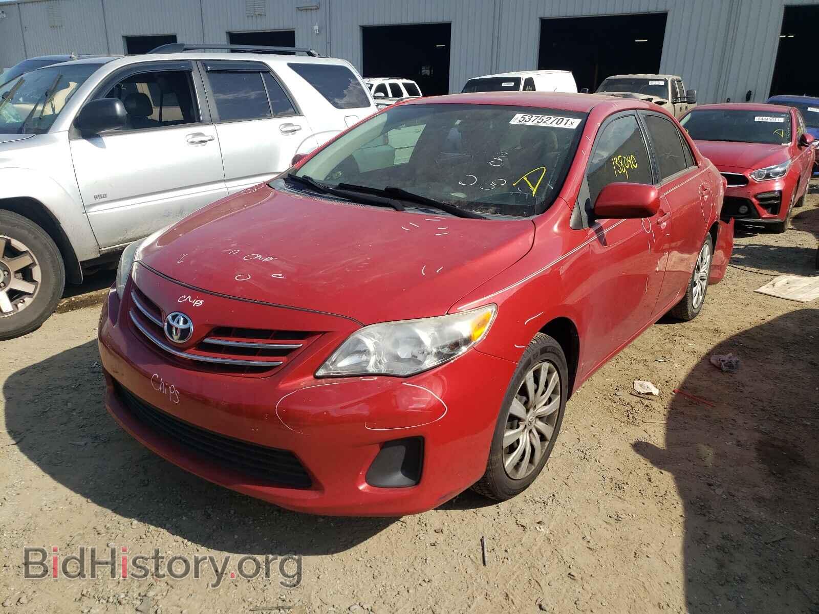 2013 TOYOTA COROLLA - VIN: 2T1BU4EE7DC963756 - Фото 2