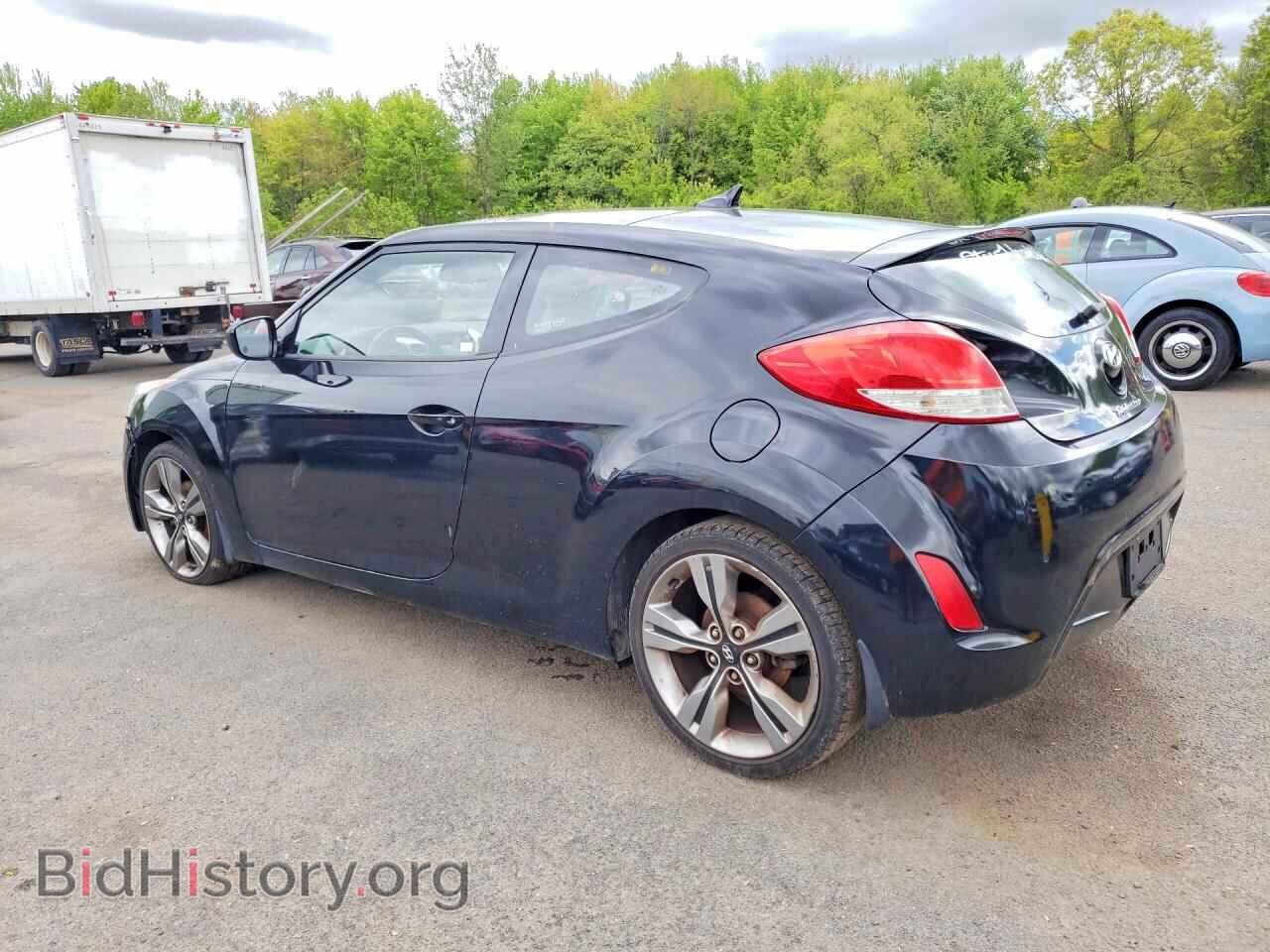 2013 HYUNDAI VELOSTER - VIN: KMHTC6AD3DU099190 - Фото 2