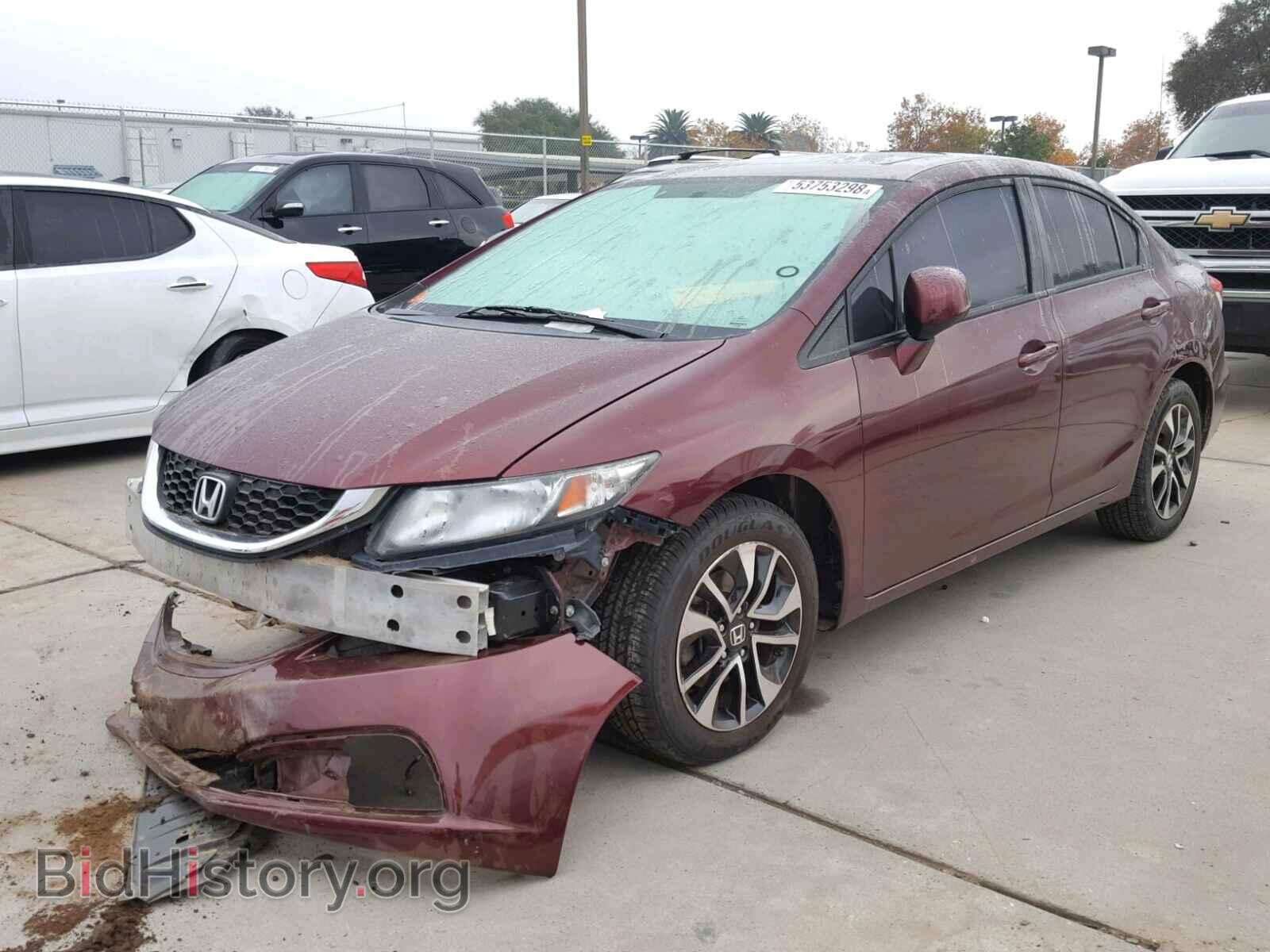 2013 HONDA CIVIC - VIN: 19XFB2F87DE244769 - Фото 2