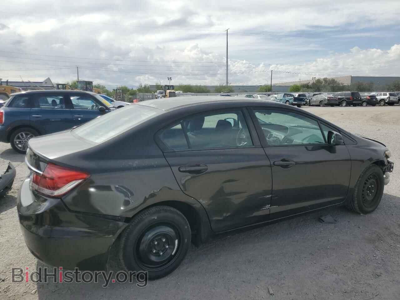 2013 HONDA CIVIC - VIN: 19XFB2F53DE020291 - Фото 3