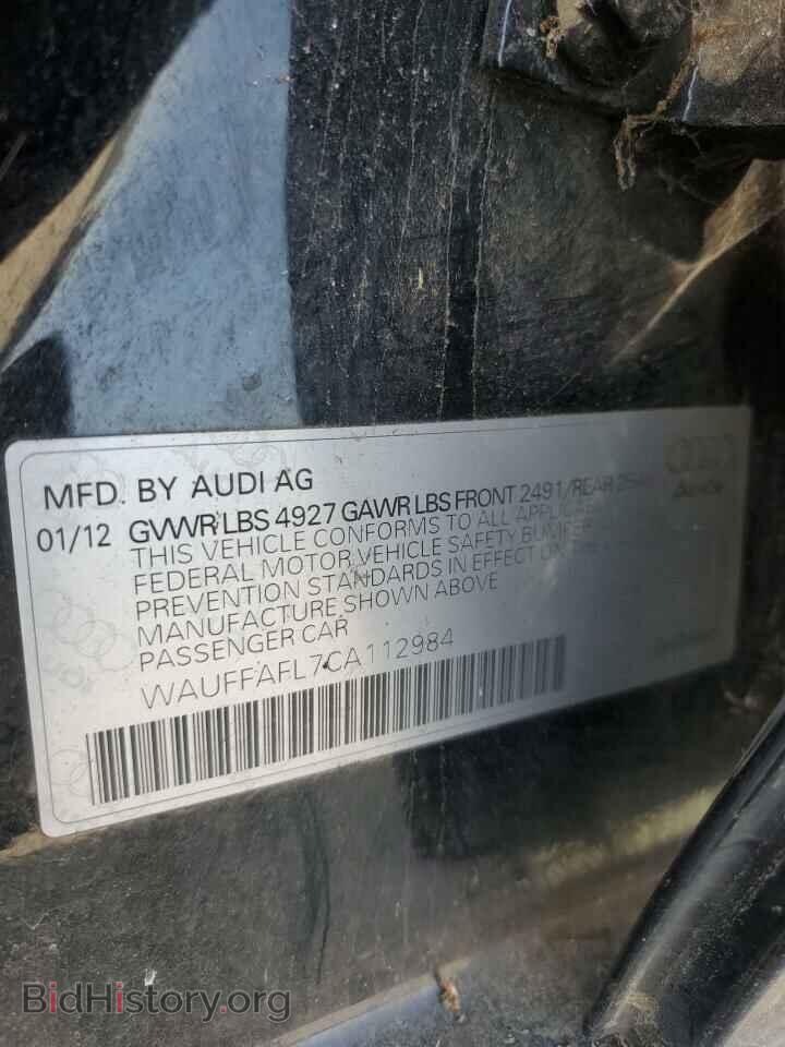 2012 AUDI A4 - VIN: WAUFFAFL7CA112984 - Photo 12