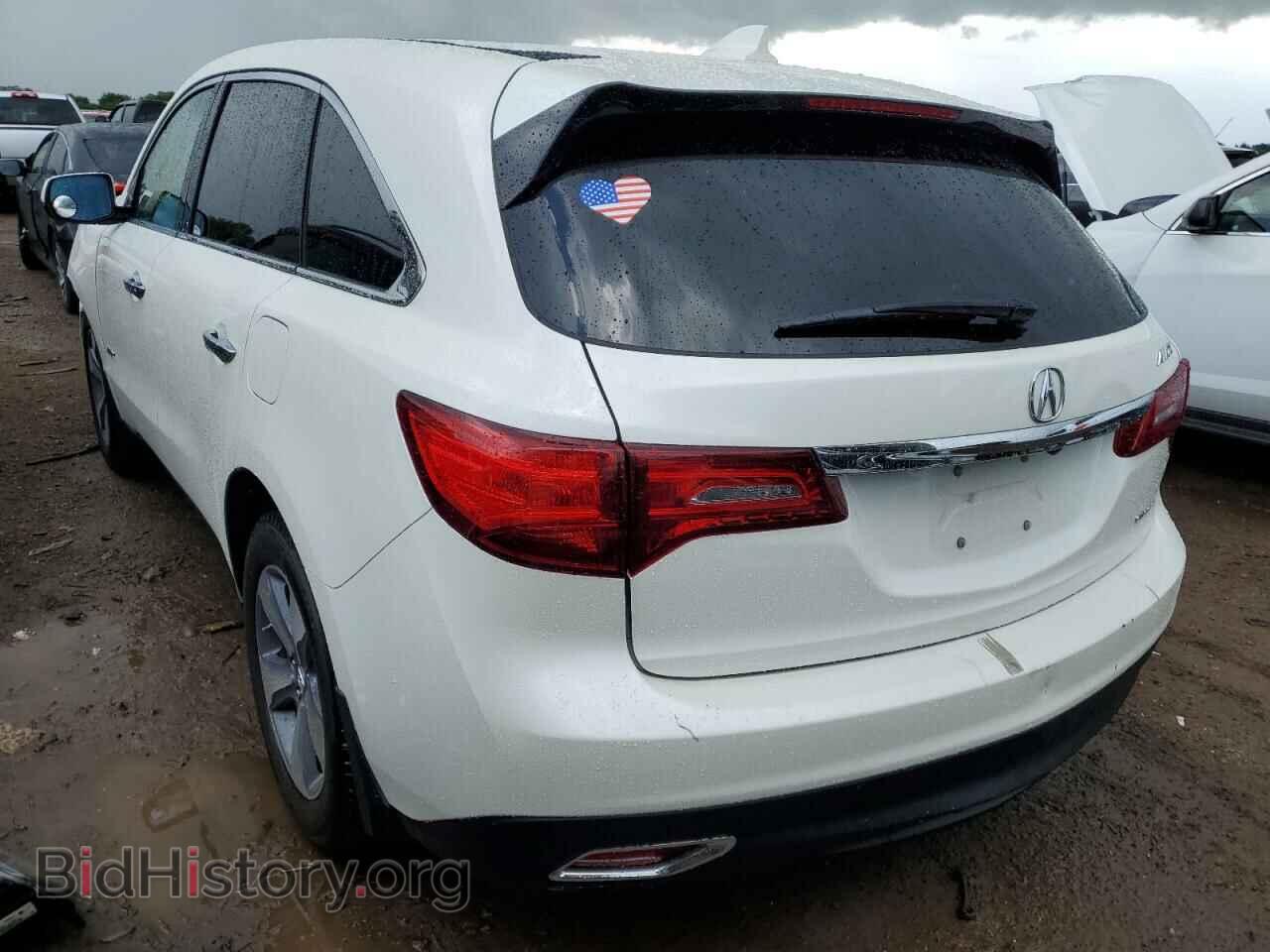 2016 ACURA MDX - VIN: 5FRYD4H29GB030547 - Фото 3