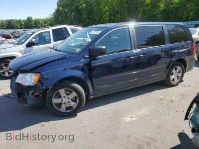 2013 Dodge CARAVAN SE, синий — VIN 2C4RDGBG1DR622424, Copart