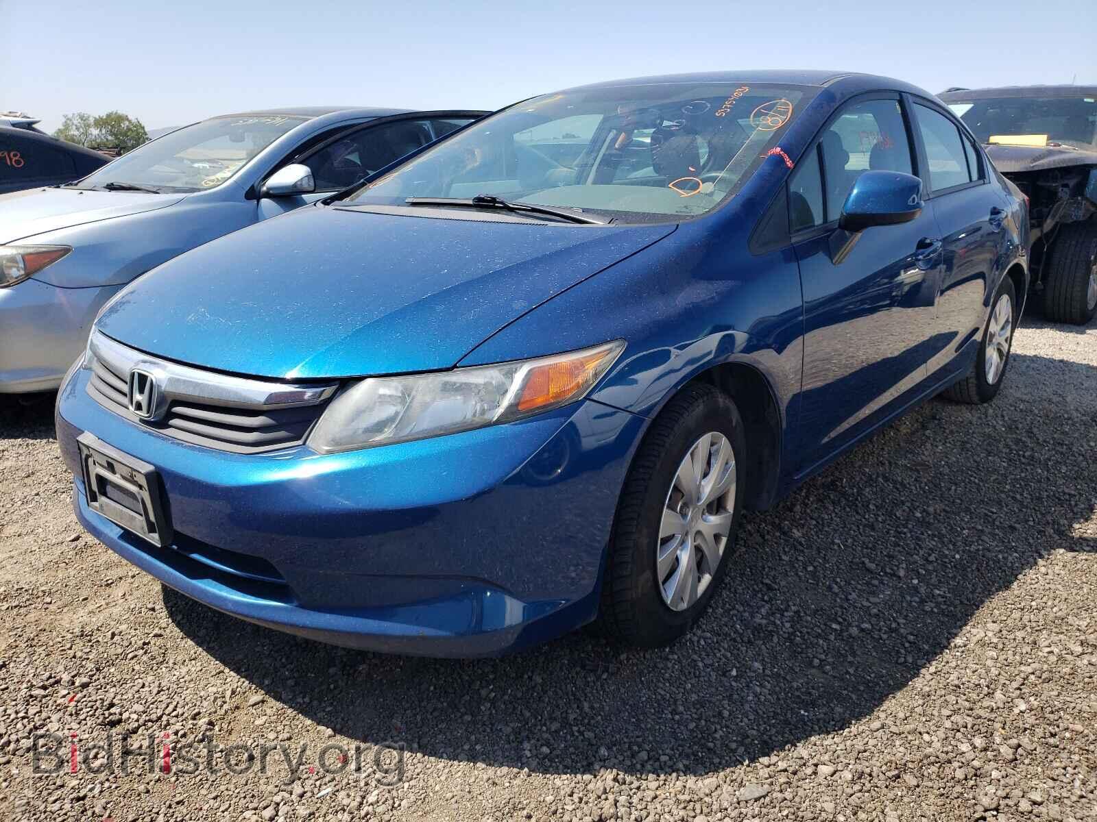 2012 HONDA CIVIC - VIN: 19XFB2F59CE354498 - Фото 2