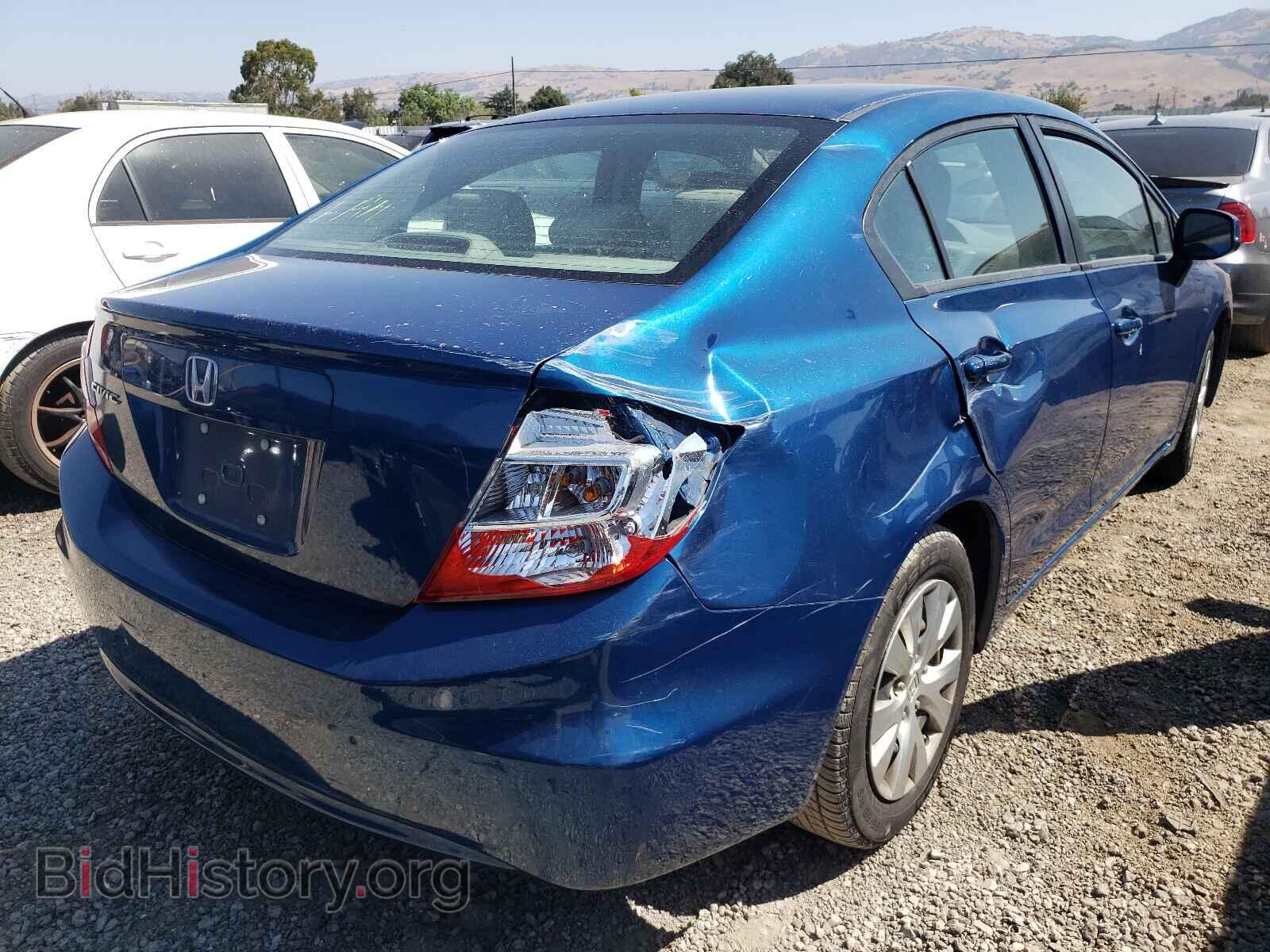 2012 HONDA CIVIC - VIN: 19XFB2F59CE354498 - Фото 4