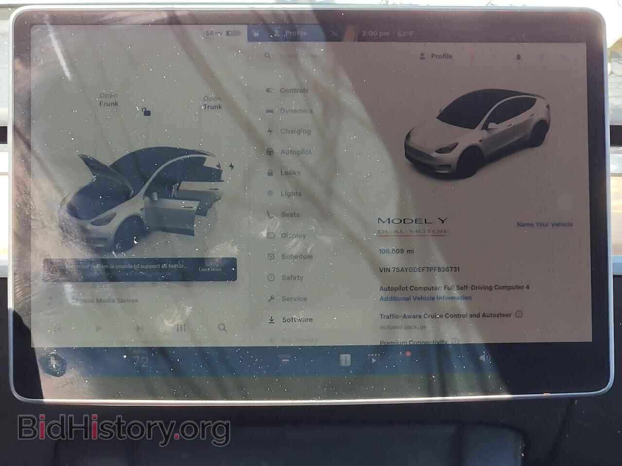 2023 TESLA MODEL Y - VIN: 7SAYGDEF7PF836731 - Photo 9