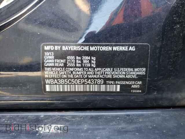 2014 BMW 3 SERIES - VIN: WBA3B5C50EP543789 - Фото 10