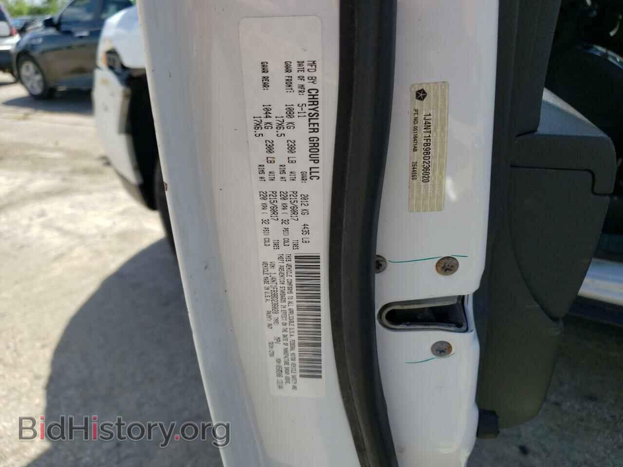 2011 JEEP COMPASS - VIN: 1J4NT1FB9BD236020 - Фото 14