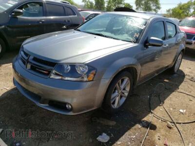 2013 Dodge AVENGER SXT, gray — VIN 1C3CDZCB2DN746806, Copart