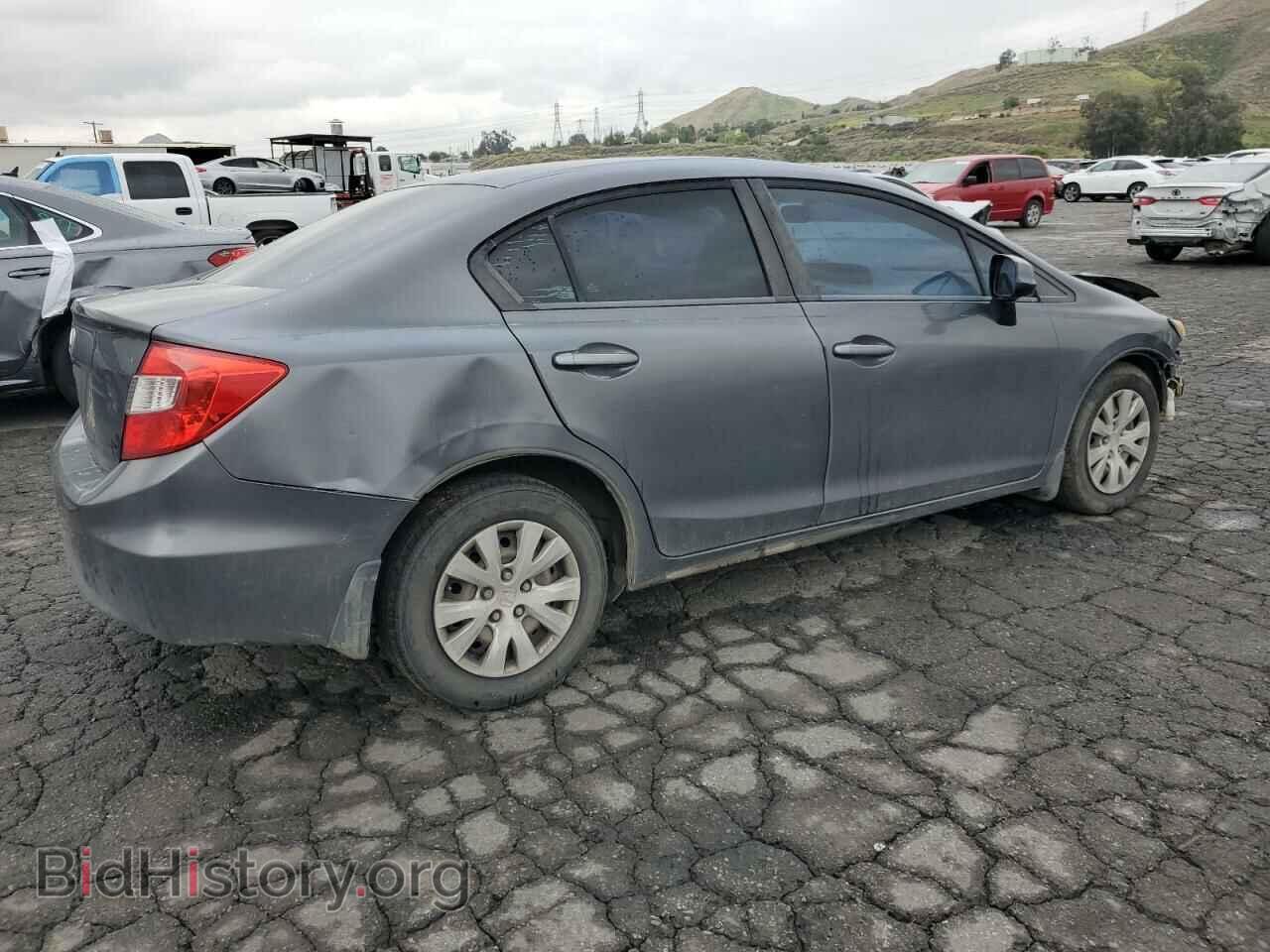 2012 HONDA CIVIC - VIN: 2HGFB2F59CH314038 - Фото 3