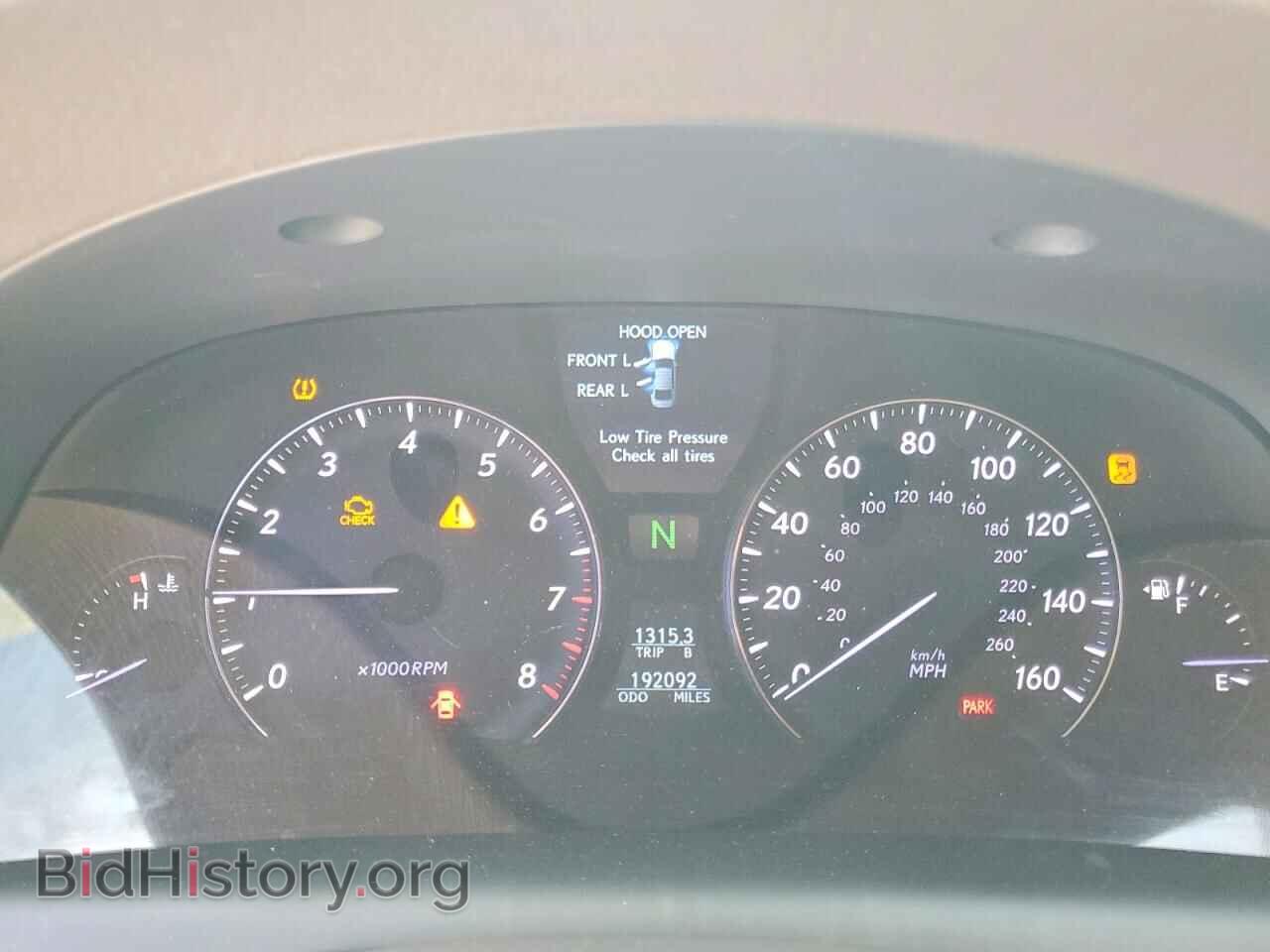 2011 LEXUS LS460 - VIN: JTHBL5EFXB5103019 - Фото 9