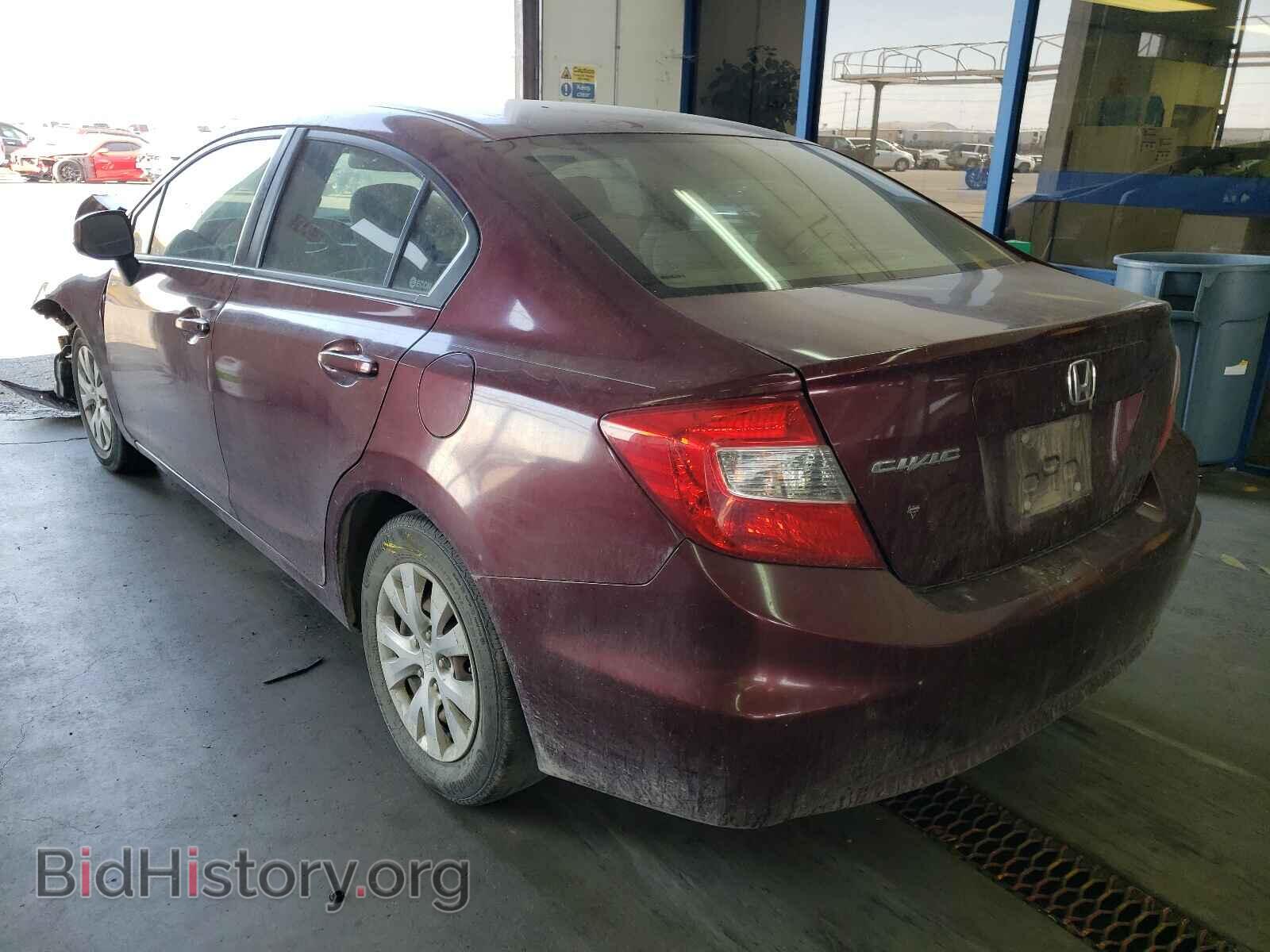 2012 HONDA CIVIC - VIN: 2HGFB2E55CH544189 - Фото 3