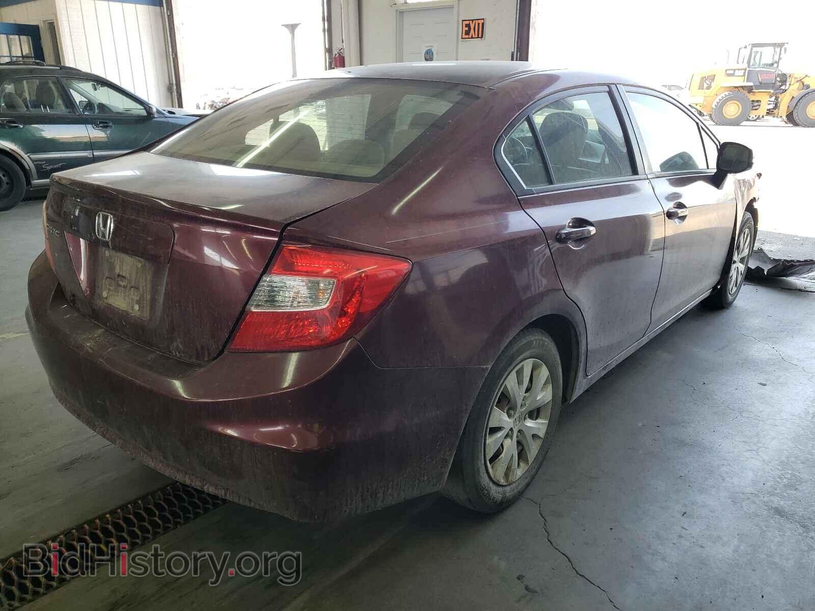 2012 HONDA CIVIC - VIN: 2HGFB2E55CH544189 - Фото 4