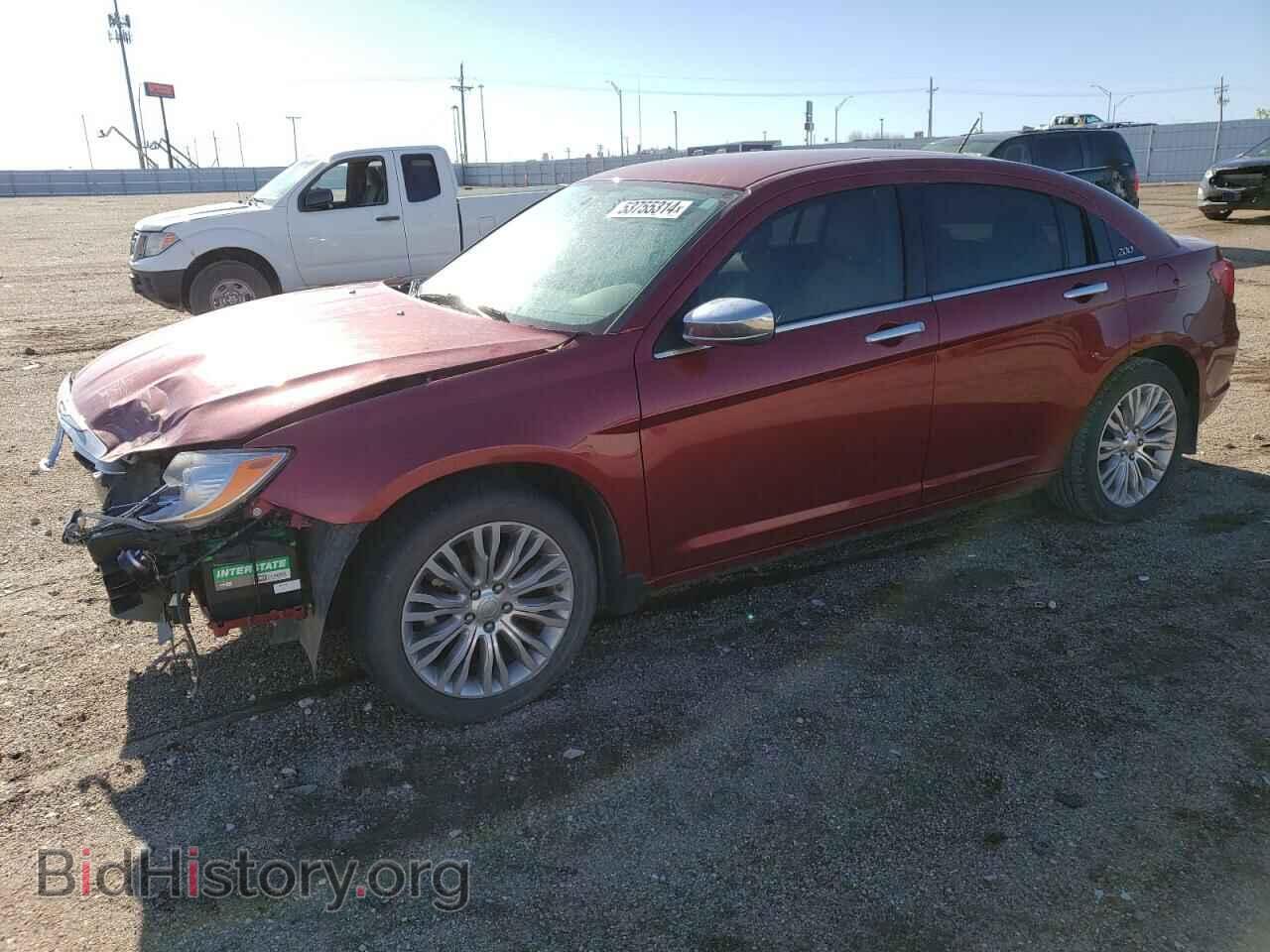 Фотография 1C3CCBCB5CN303476 - CHRYSLER 200 2012