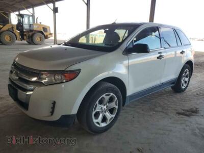 2014 Ford EDGE SE, white — VIN 2FMDK4GC0EBA61191, Copart