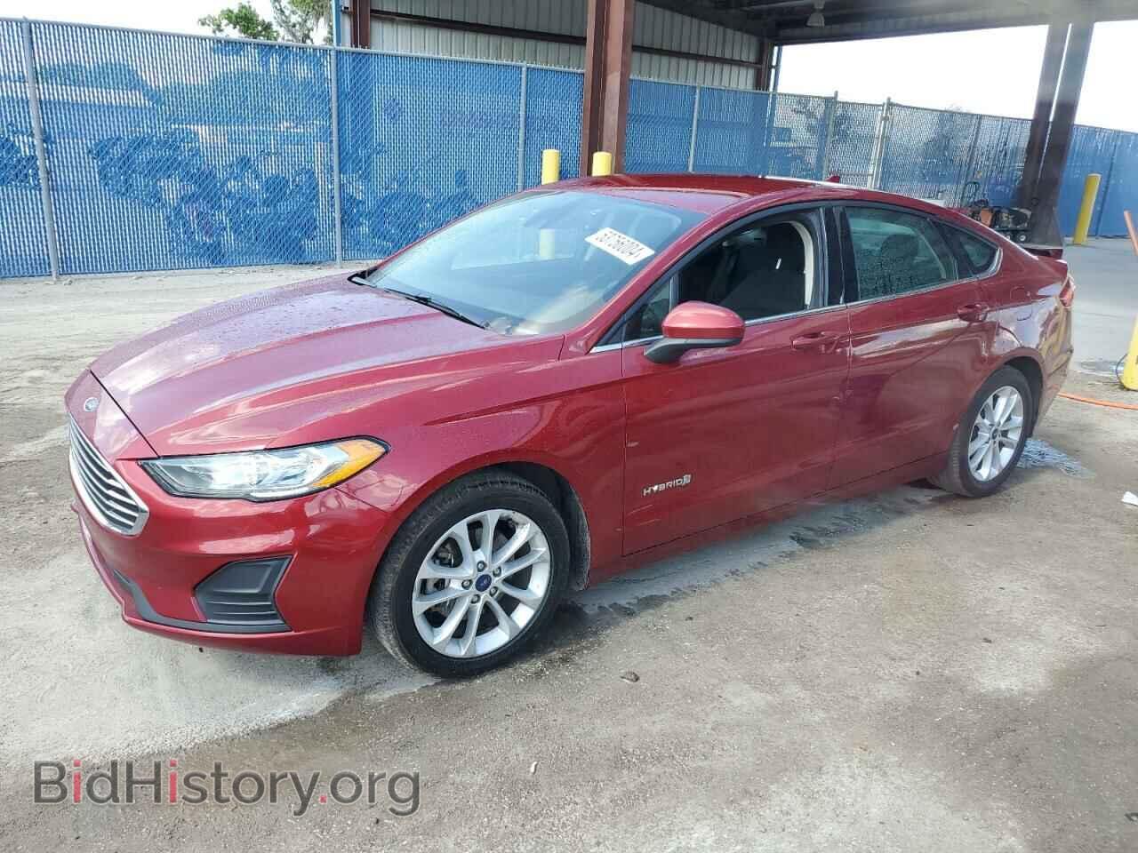 Фотография 3FA6P0LU6KR225147 - FORD FUSION 2019