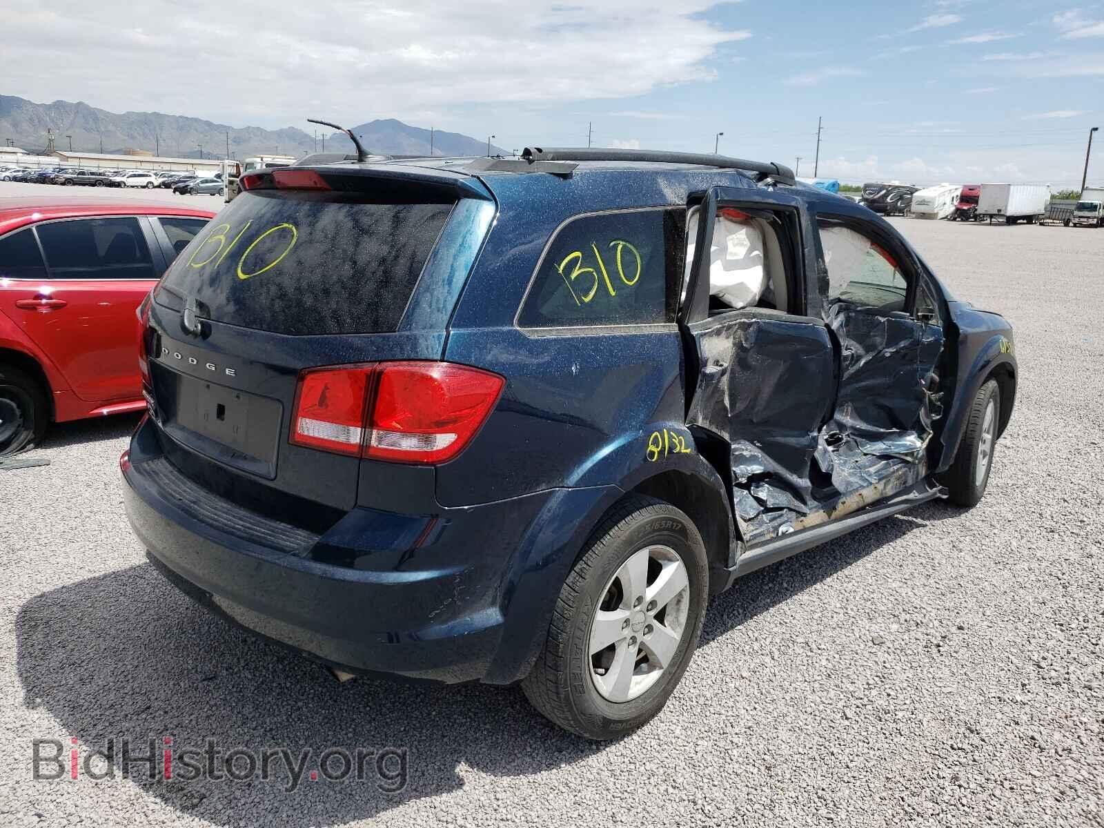 2013 DODGE JOURNEY - VIN: 3C4PDCAB7DT610474 - Фото 4
