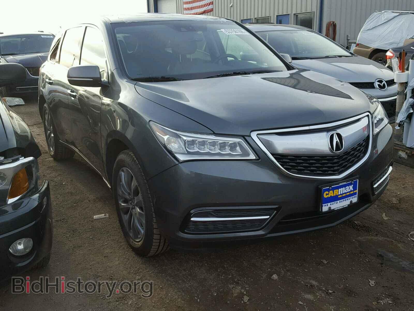 Фотография 5FRYD4H42FB031622 - ACURA MDX 2015