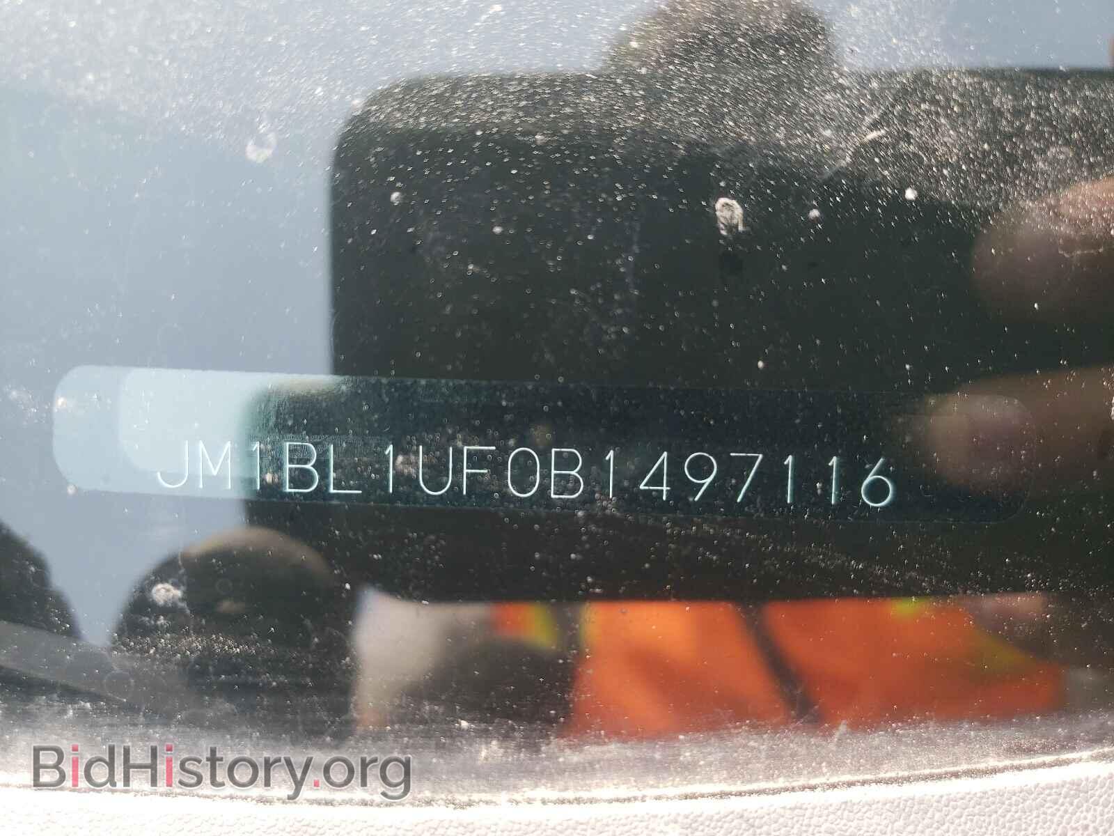 2011 MAZDA 3 - VIN: JM1BL1UF0B1497116 - Фото 10