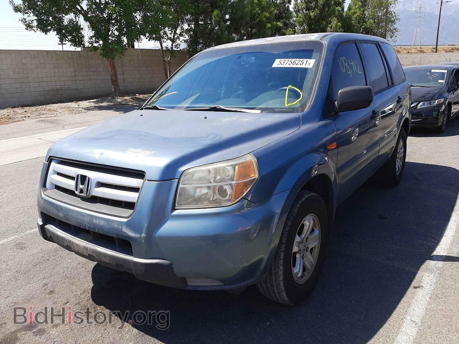 2007 HONDA PILOT - VIN: 5FNYF28167B025538 - Фото 2