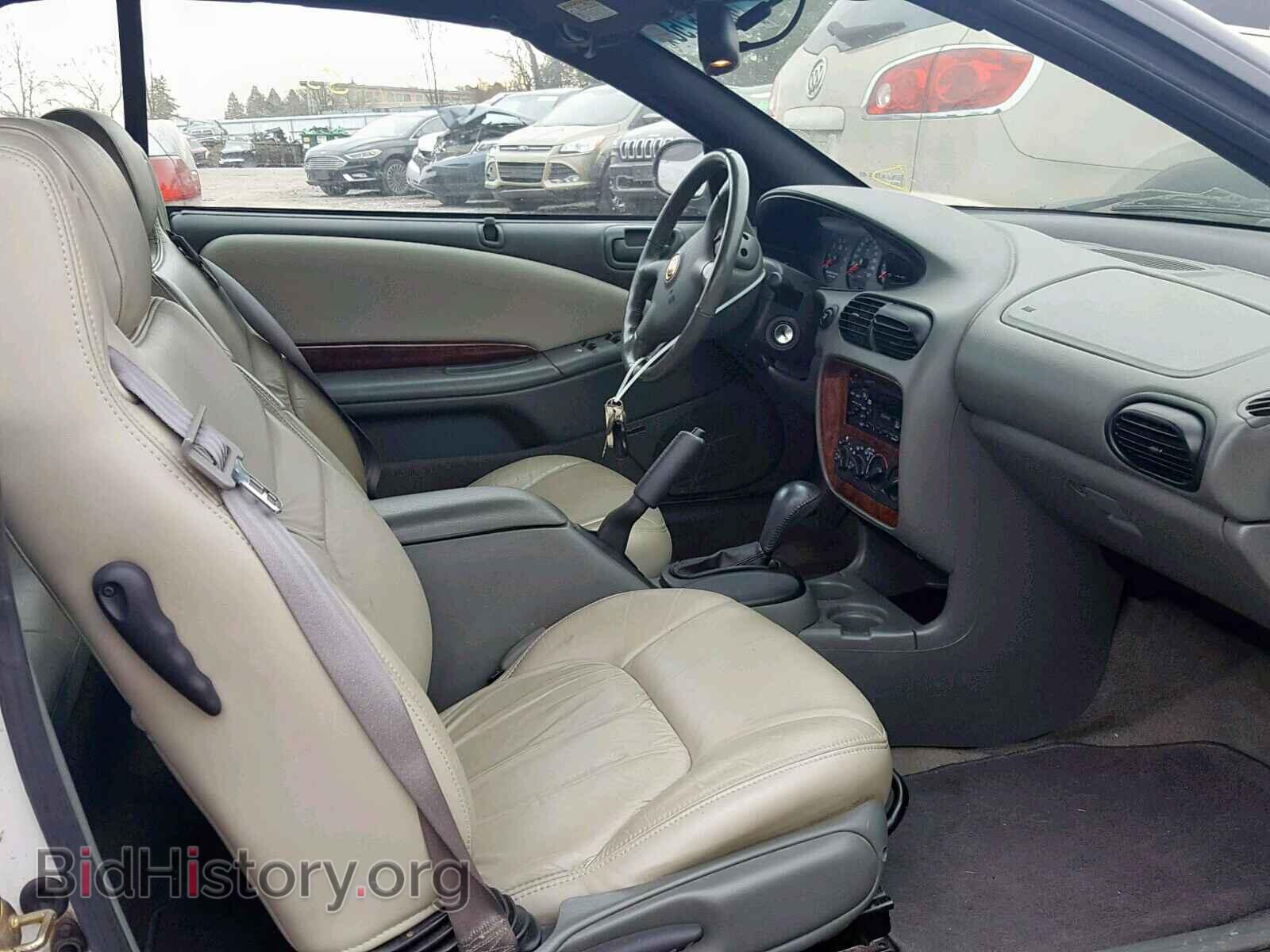 2000 CHRYSLER SEBRING - VIN: 3C3EL55H9YT316167 - Фото 5