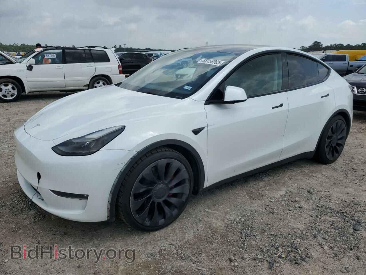Фотография 7SAYGDEF2PF595192 - TESLA MODEL Y 2023