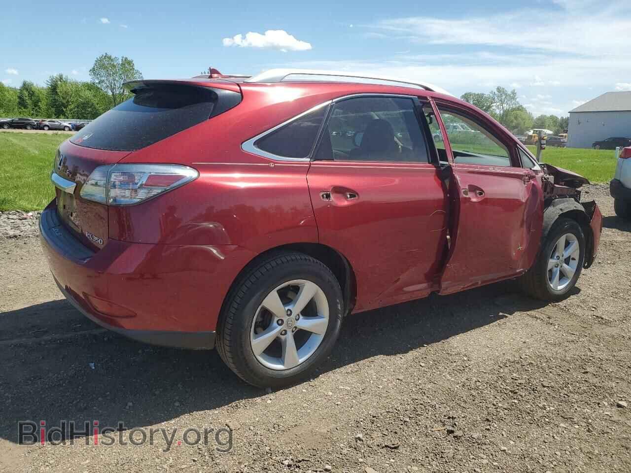 2010 LEXUS RX350 - VIN: 2T2BK1BA9AC059548 - Фото 3