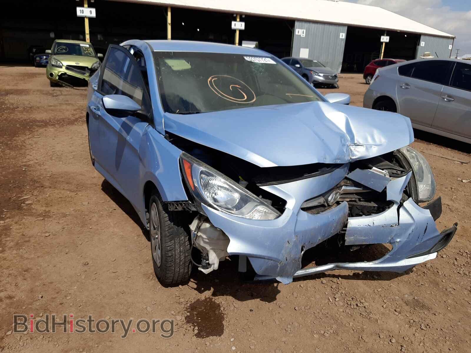Photo KMHCT4AE8DU553723 - HYUNDAI ACCENT 2013
